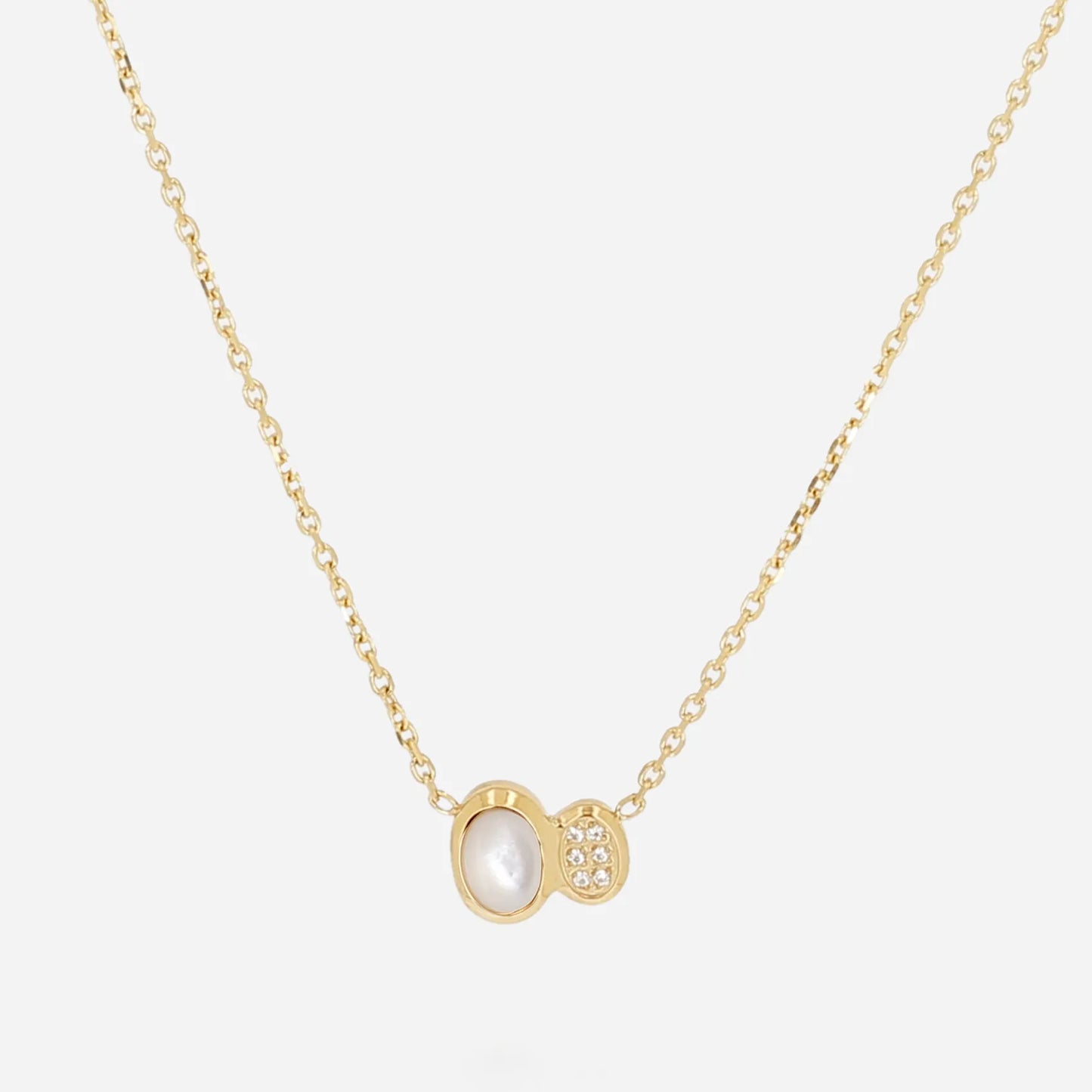 Nicolosi Necklace White