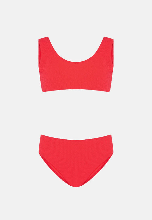 Aqua Bikini Strawberry 6-10yrs