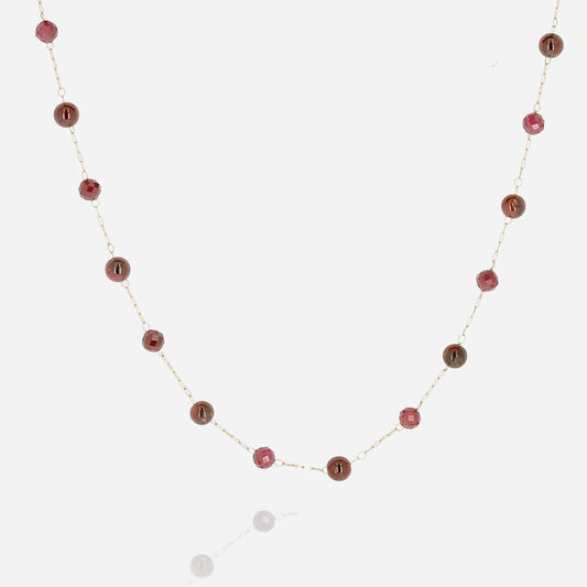 Crystal Touch Beaded Dark Red