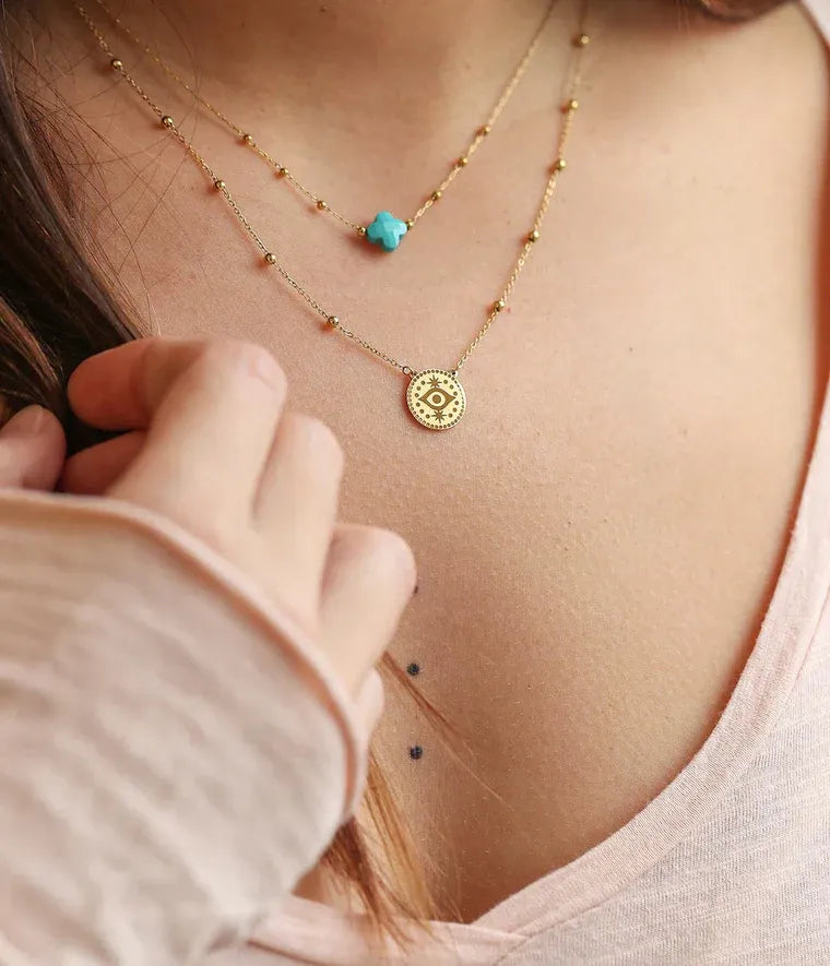 Velasquez Necklace Dark Blue