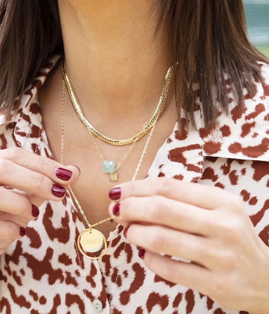 Vega Necklace White