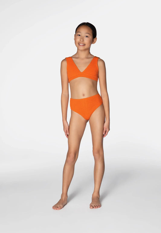 Aqua Bikini Orange 6-10yrs