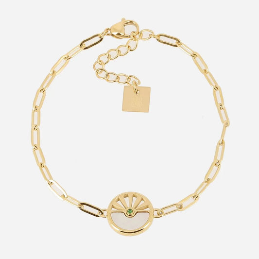 Sun Medallion Bracelet
