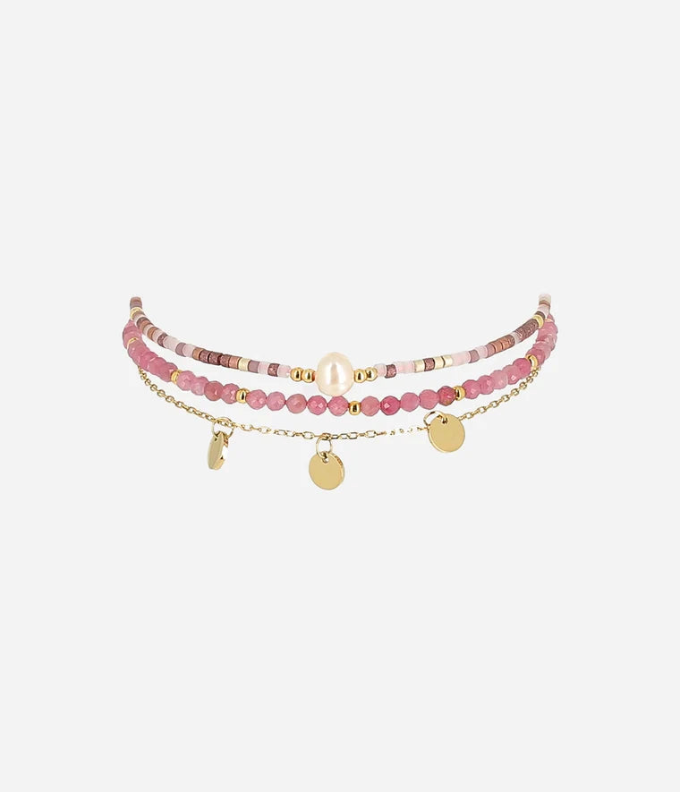 Loccis Bracelets Fuschia
