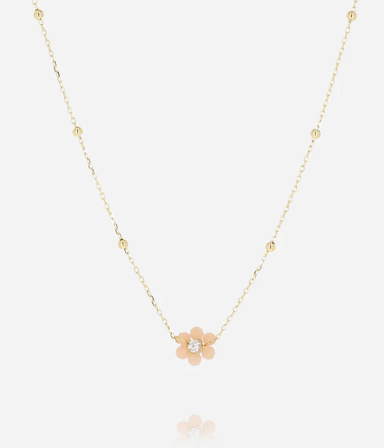 Petalo Necklace Nude