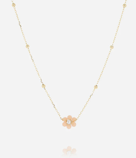 Petalo Necklace Nude