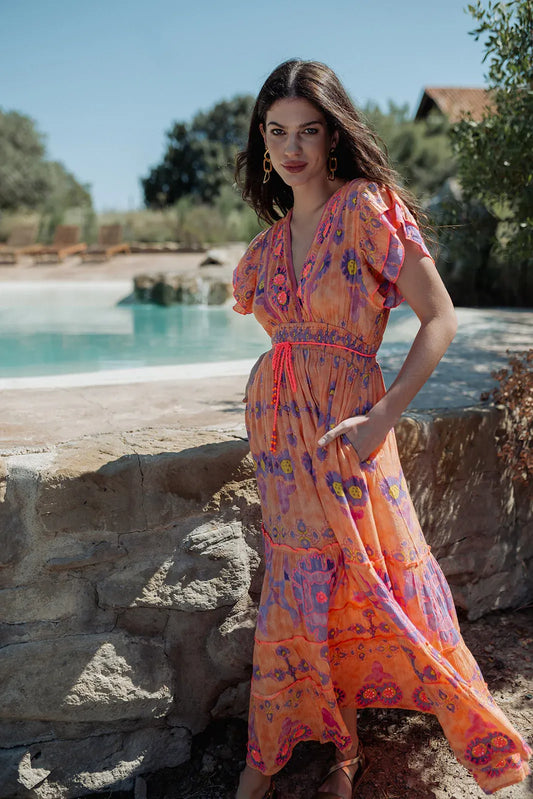 ELBA L102 LONG DRESS