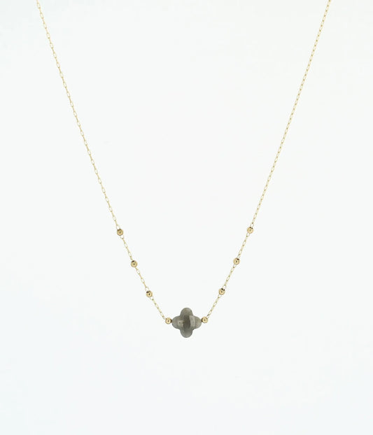 Velasquez Necklace  Gray