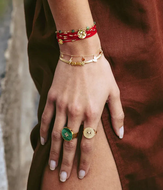 Zoé Bracelet Red
