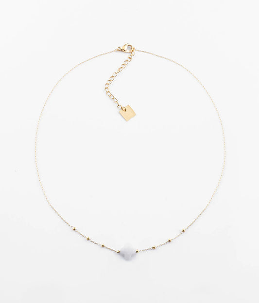 Velasquez Necklace White