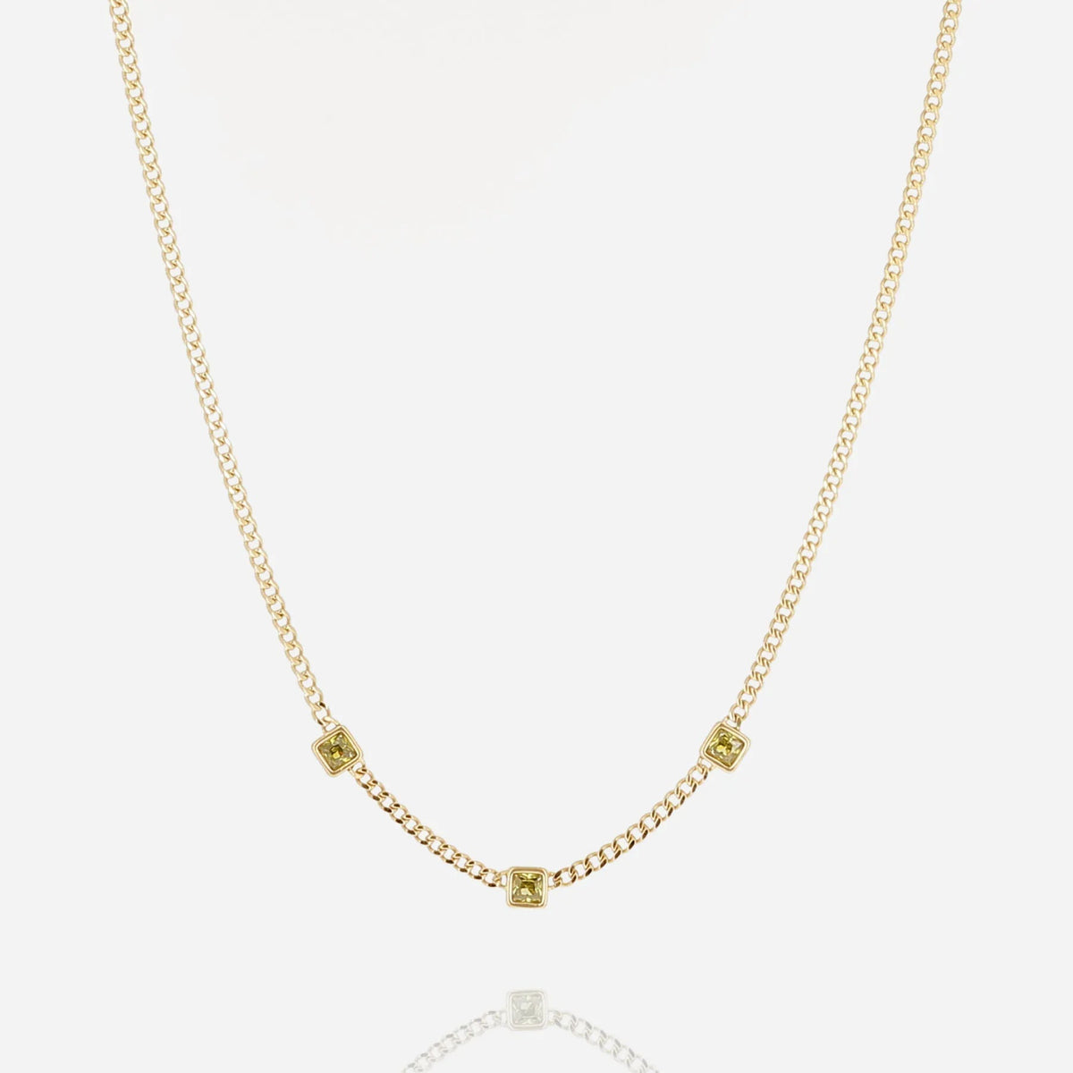 Arsène Necklace Dark Green