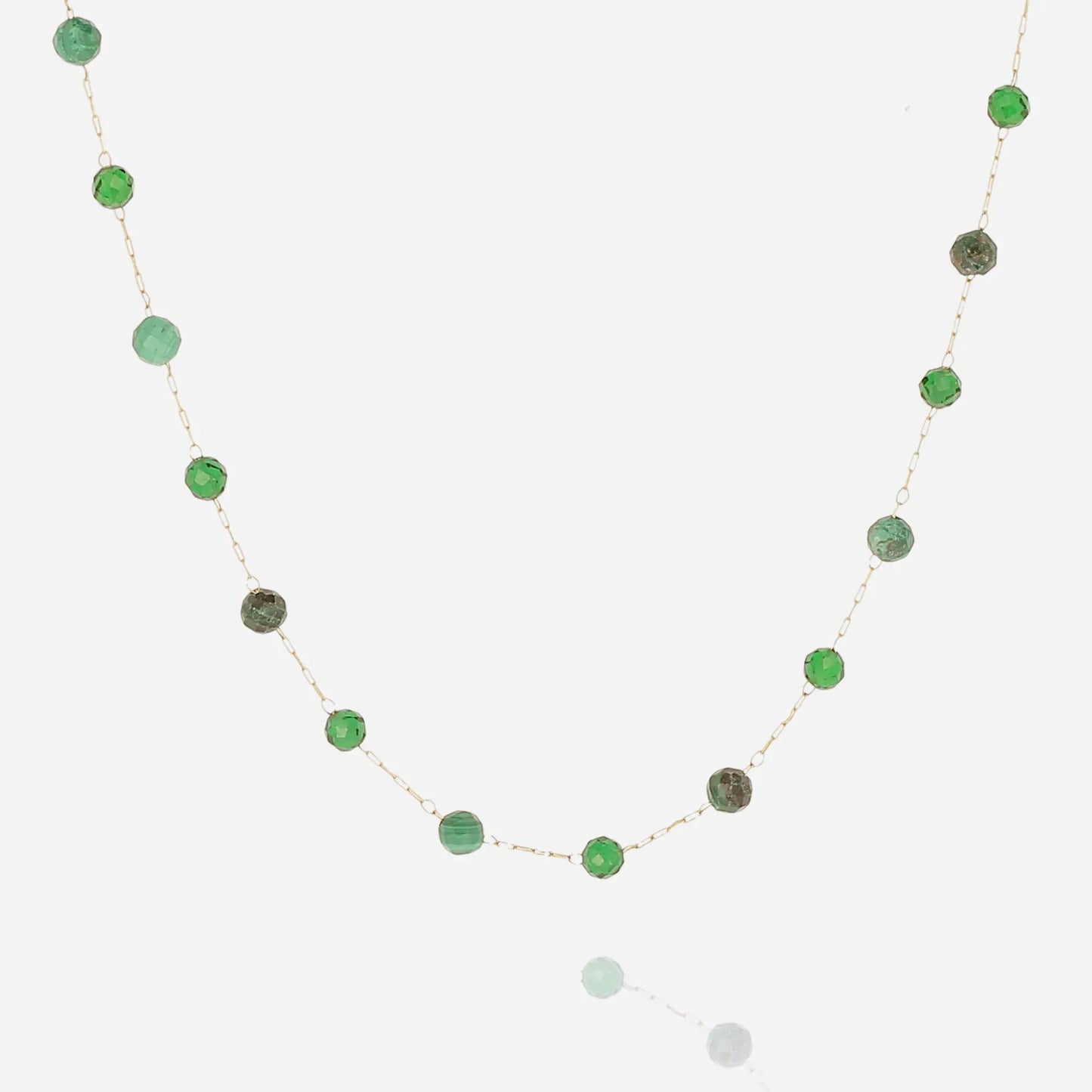 Crystal Touch Beaded Green