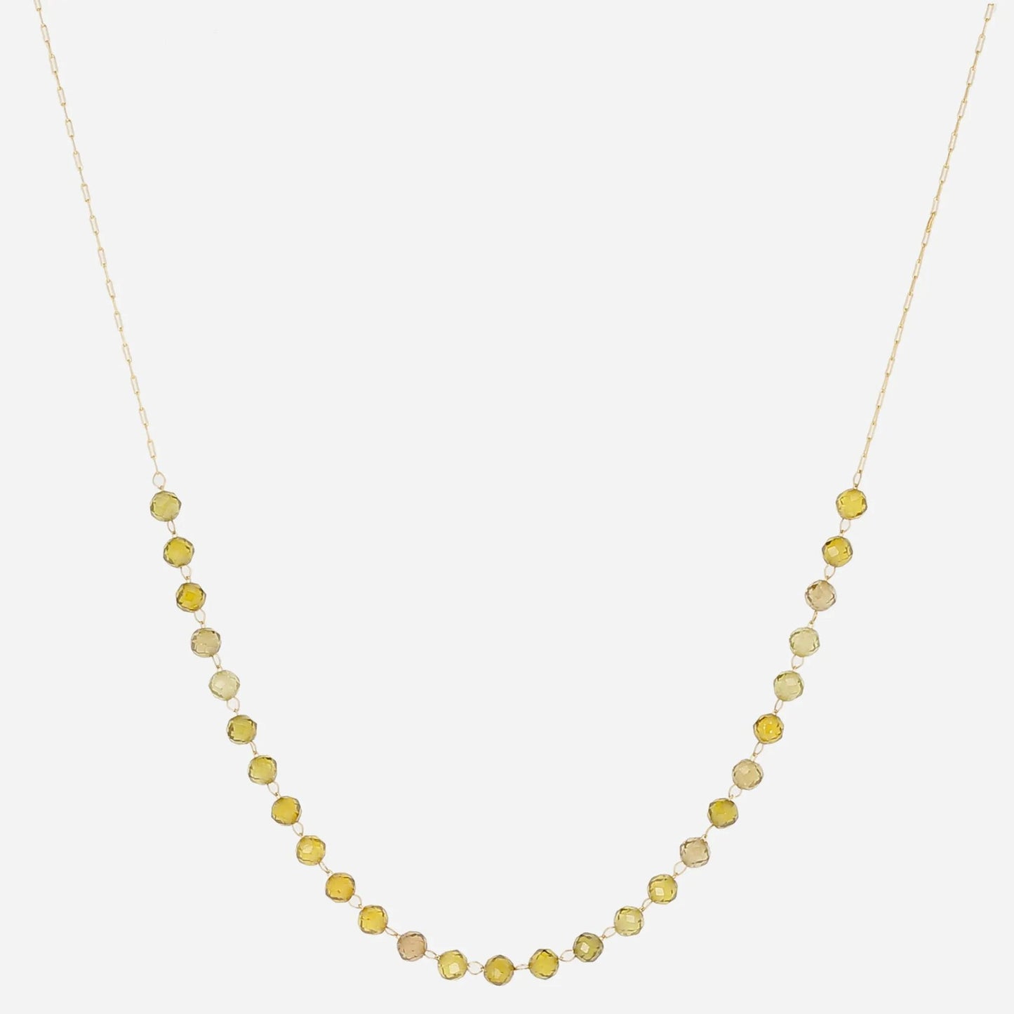 Cerise Necklace Light green