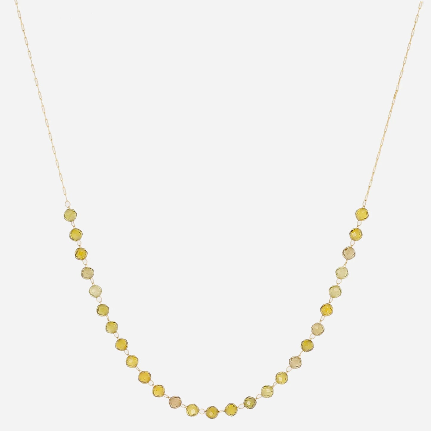 Cerise Necklace Light green
