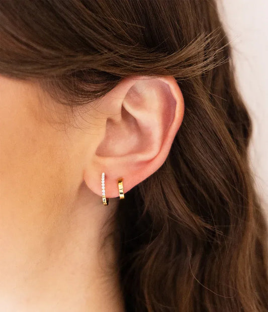 Uria Earrings Green