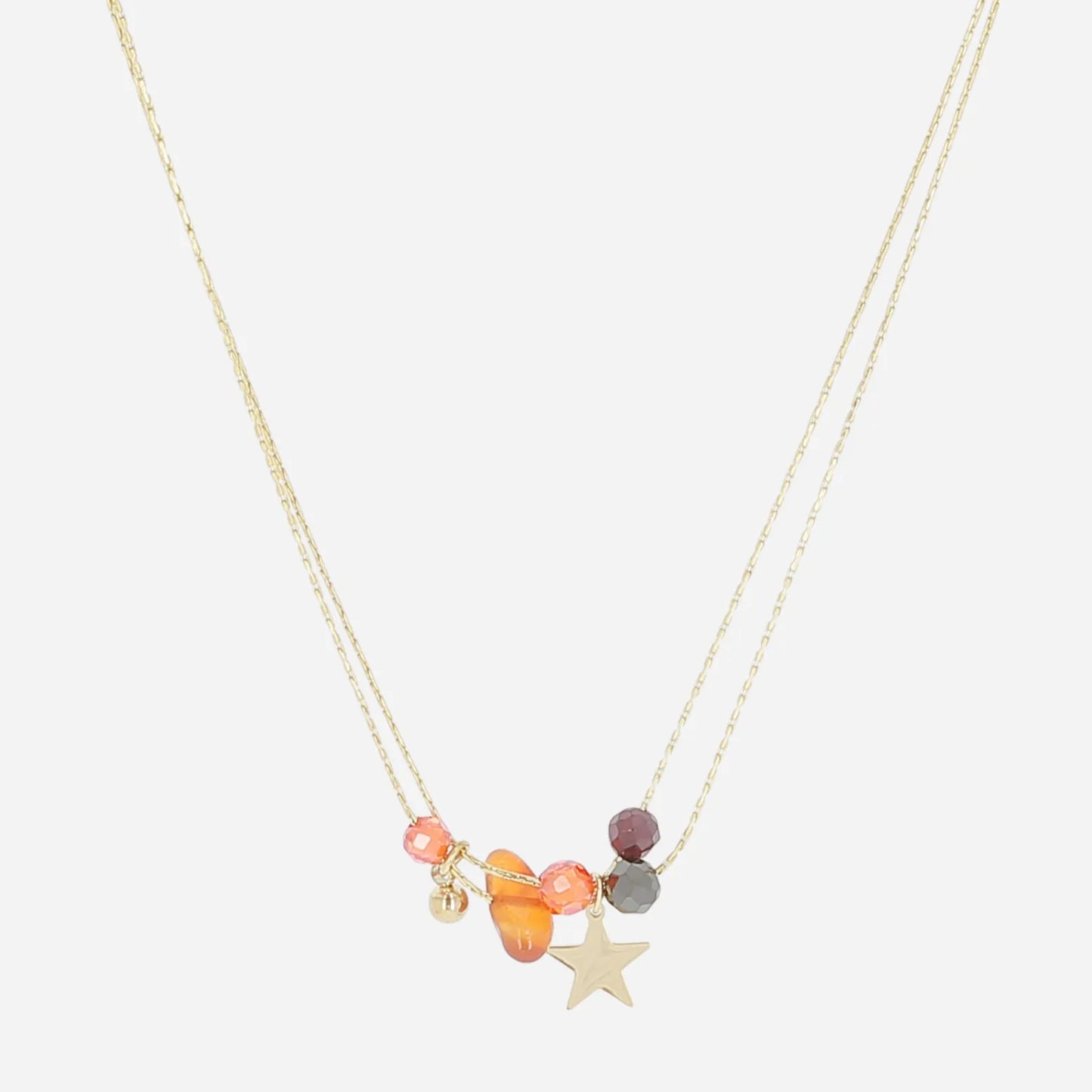 Alicia Necklace Red