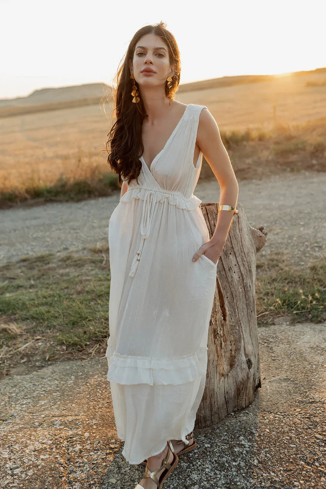 MILOS L356 LONG DRESS