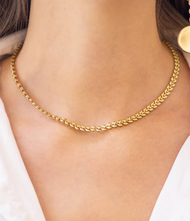 Necklace Leaf