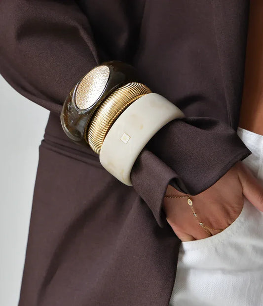 Lisbonne Bangle White