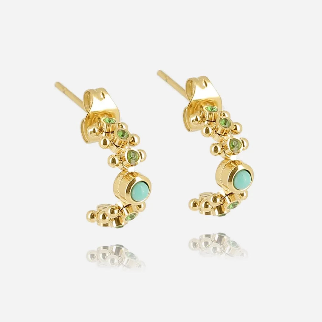 Fiacre Earrings Turquoise