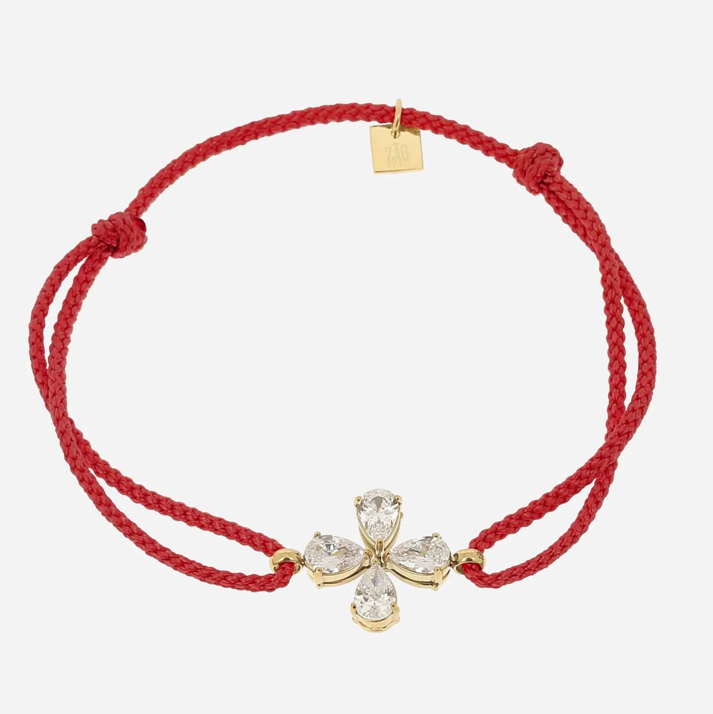 Conto Cord Bracelet Red