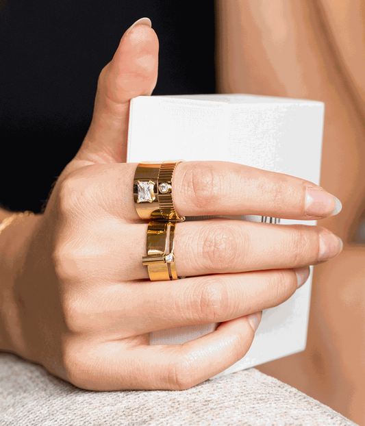 Cerise Rings
