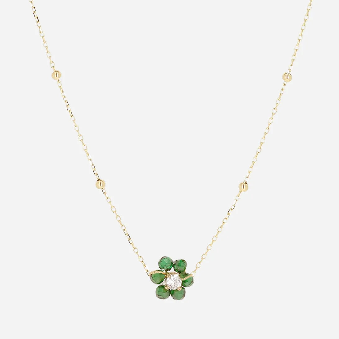 Petalo Necklace Green