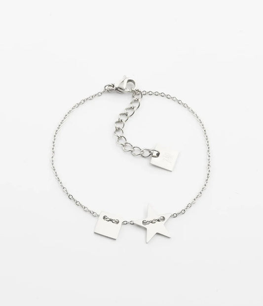 Lucky Square Bracelet
