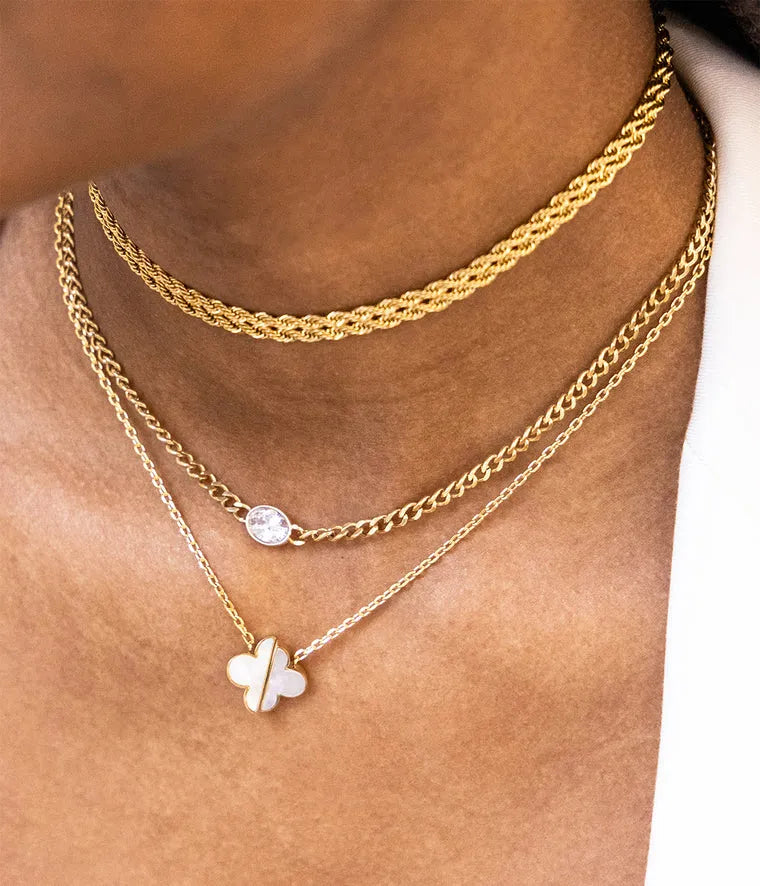 Grazia Necklace Purple