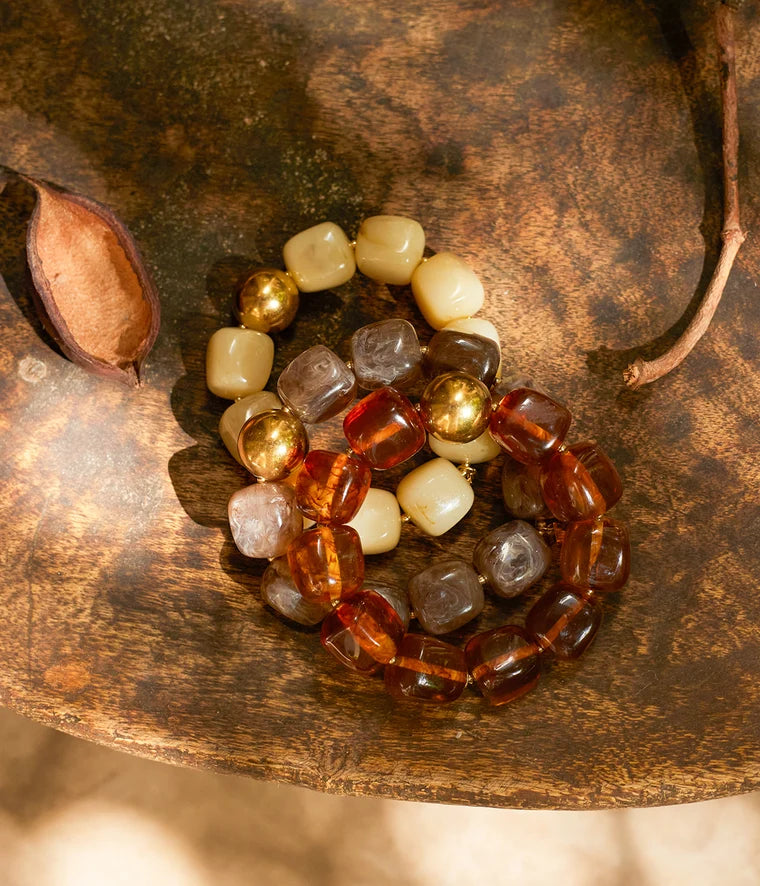 Oedipe Bracelet - Brown