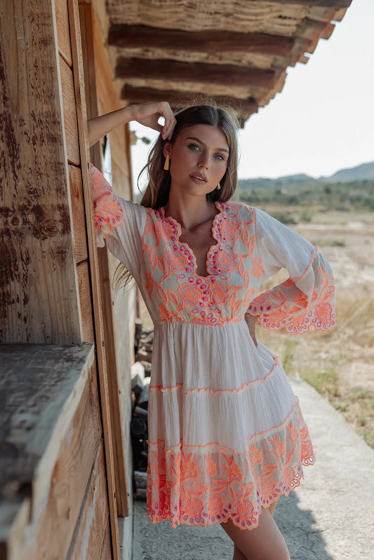 KERALA  L115 SHORT DRESS