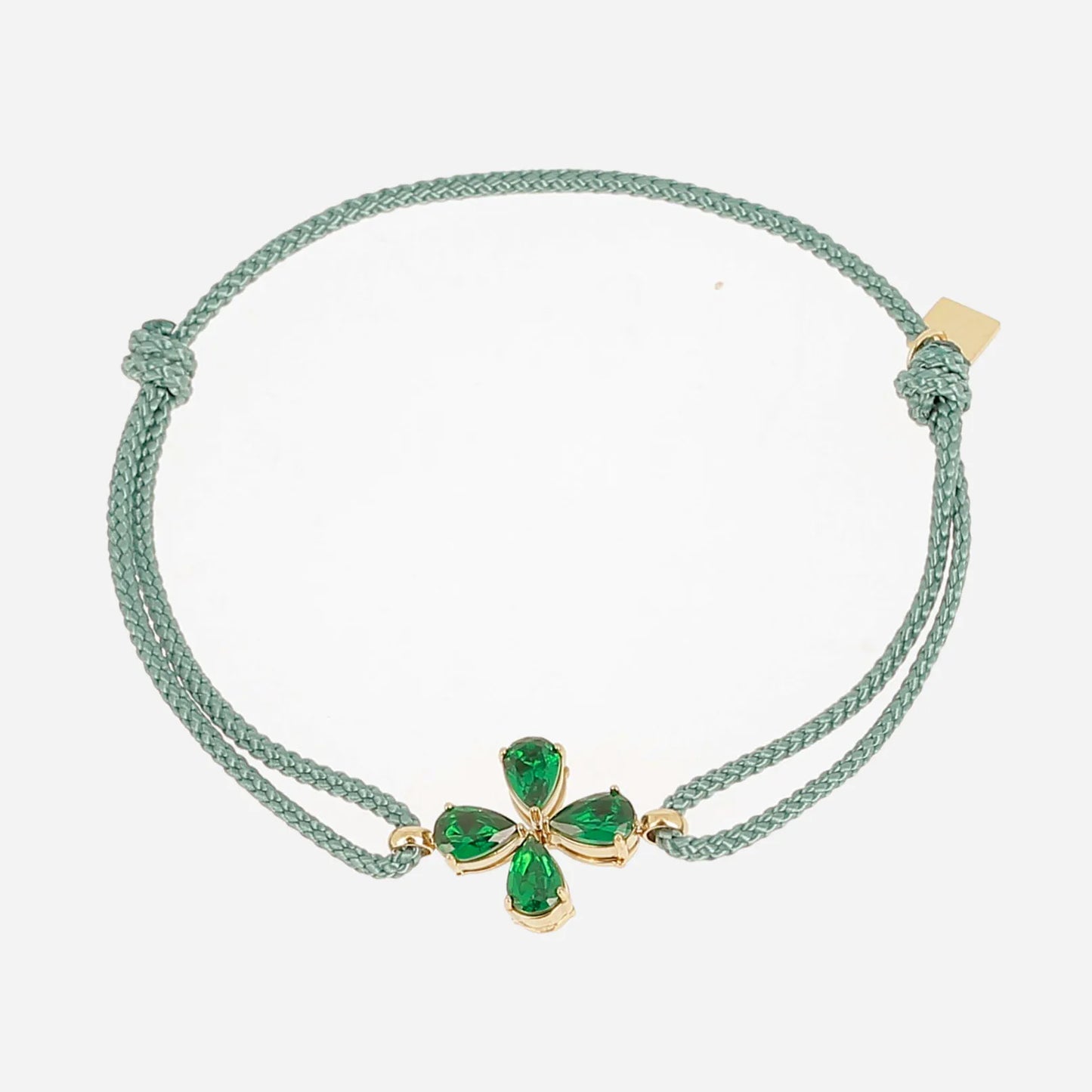 Conto Cord Bracelet Green