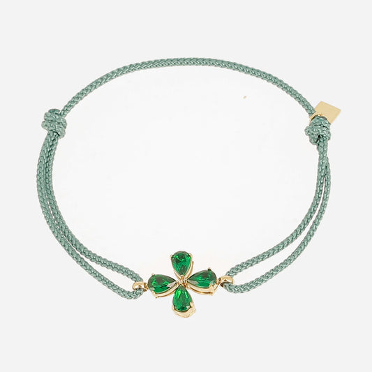 Conto Cord Bracelet Green