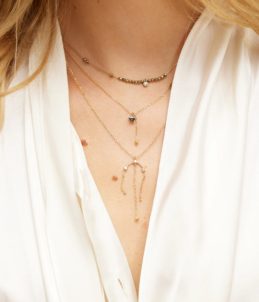 Céline necklace Blue
