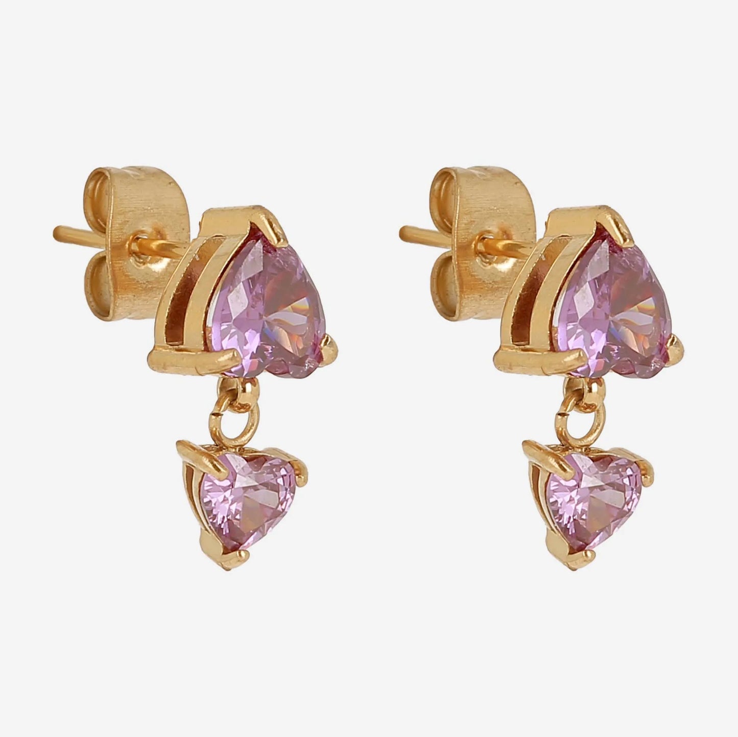 Basile Earrings Purple