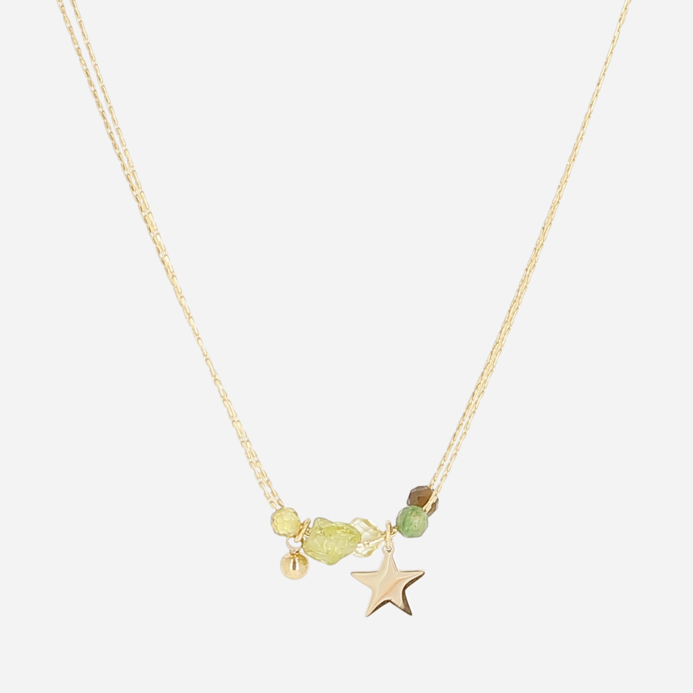 Alicia Necklace Light Green