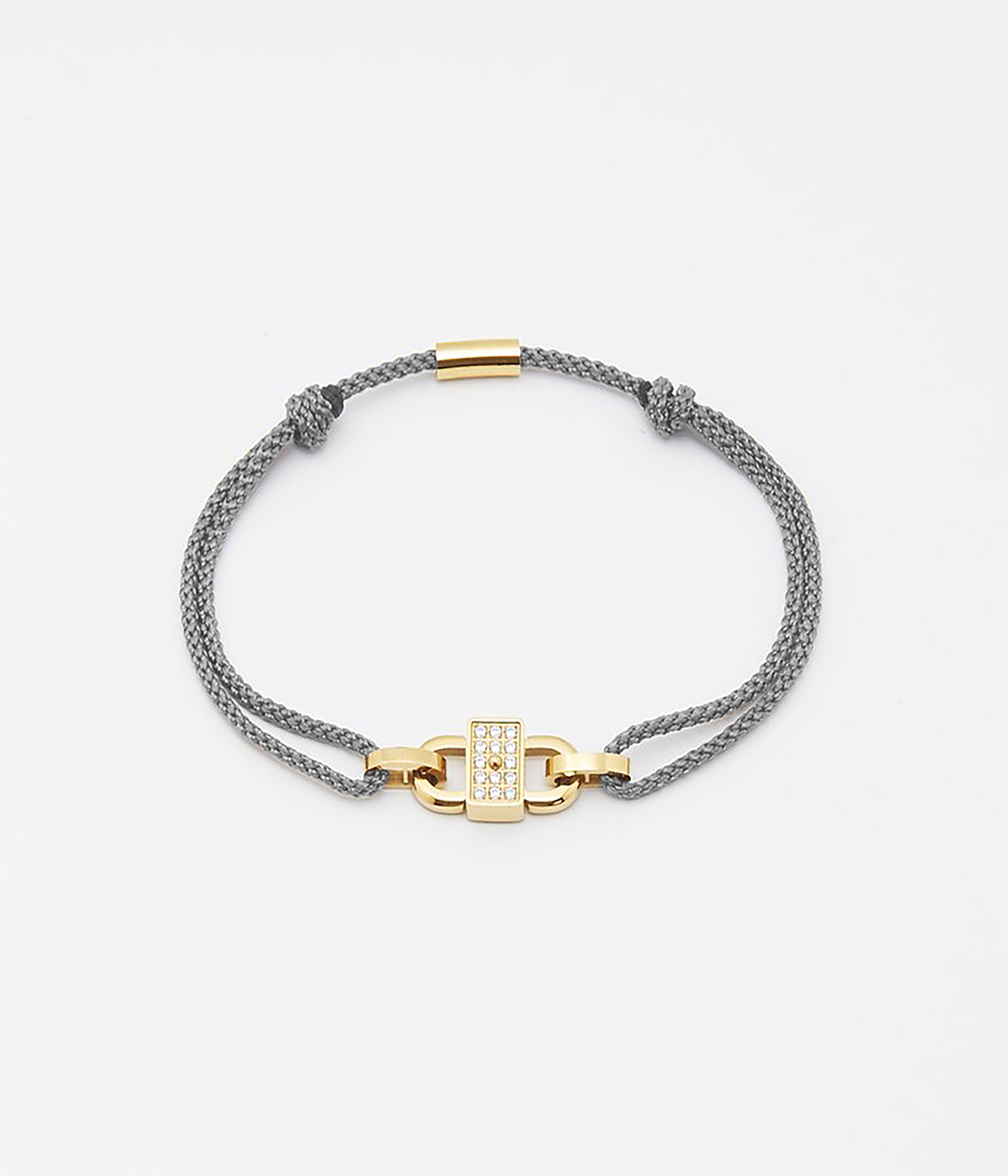 Cord Bracelet Gray