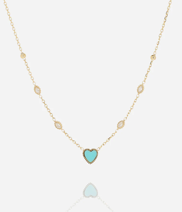 Scupetu Necklace Turquoise