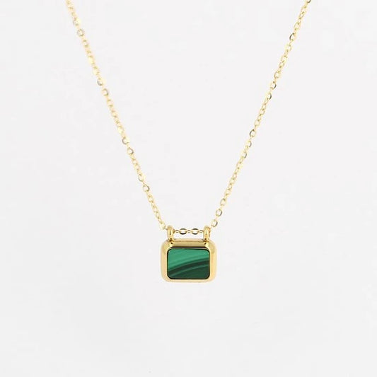 Garance Necklace Green