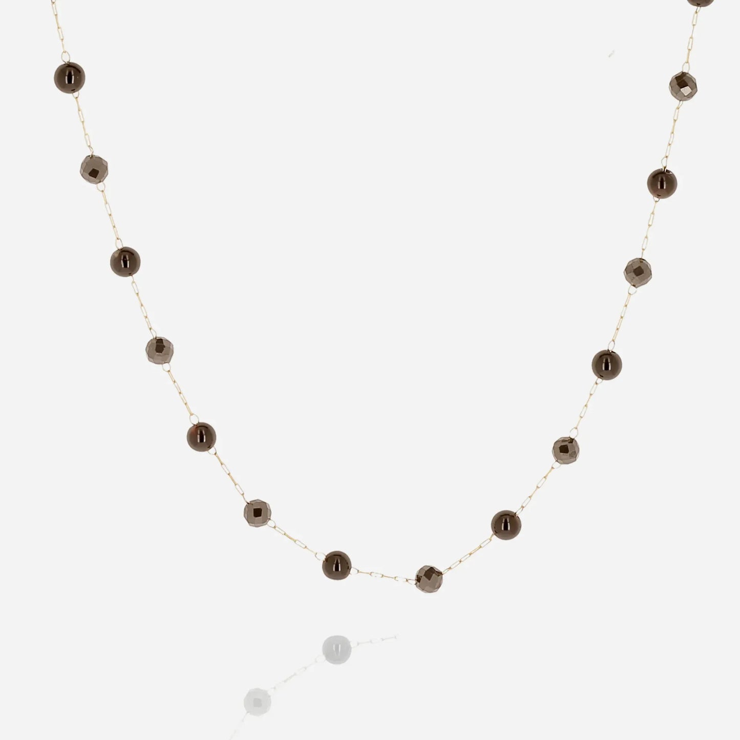 Crystal Touch Beaded Black