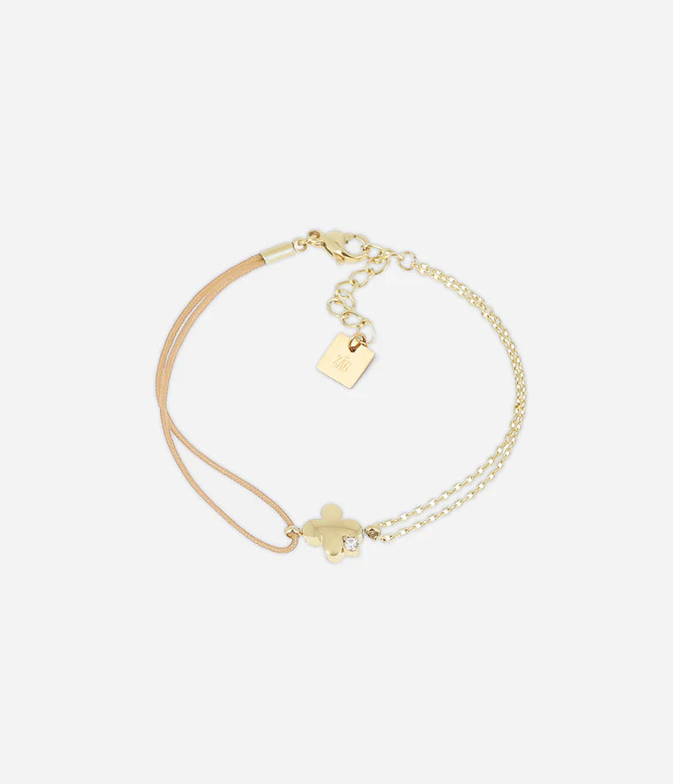 Lyric Bracelet Brown
