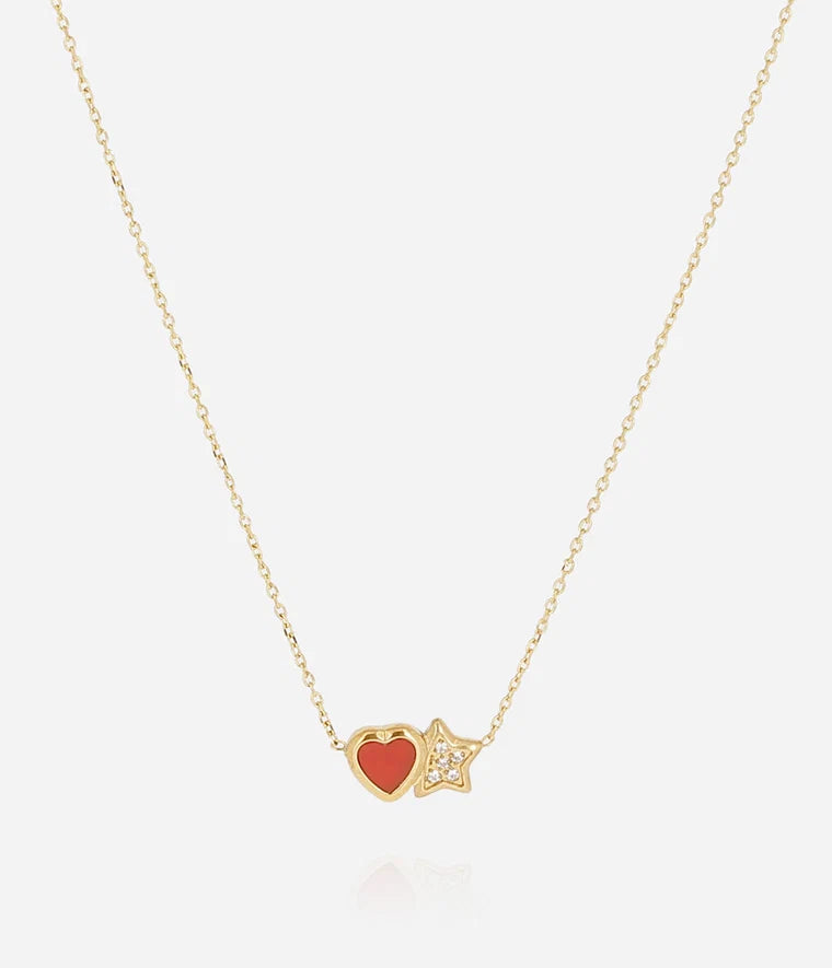 Sassari Necklace Red