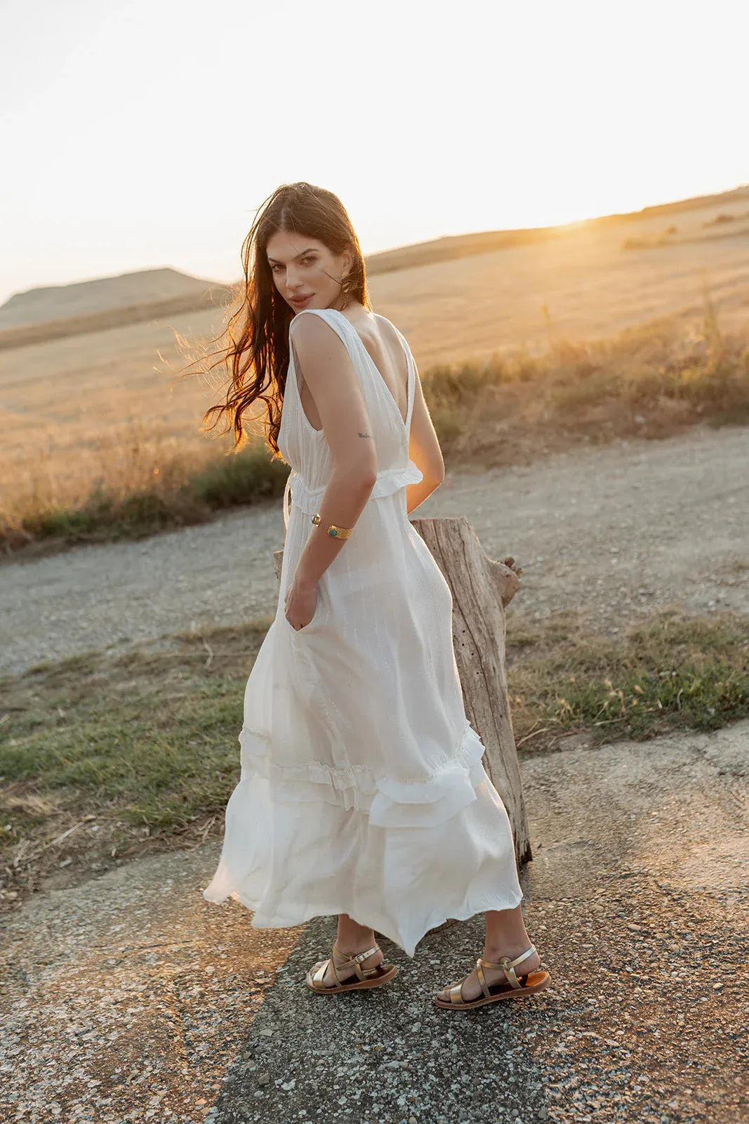 MILOS L356 LONG DRESS