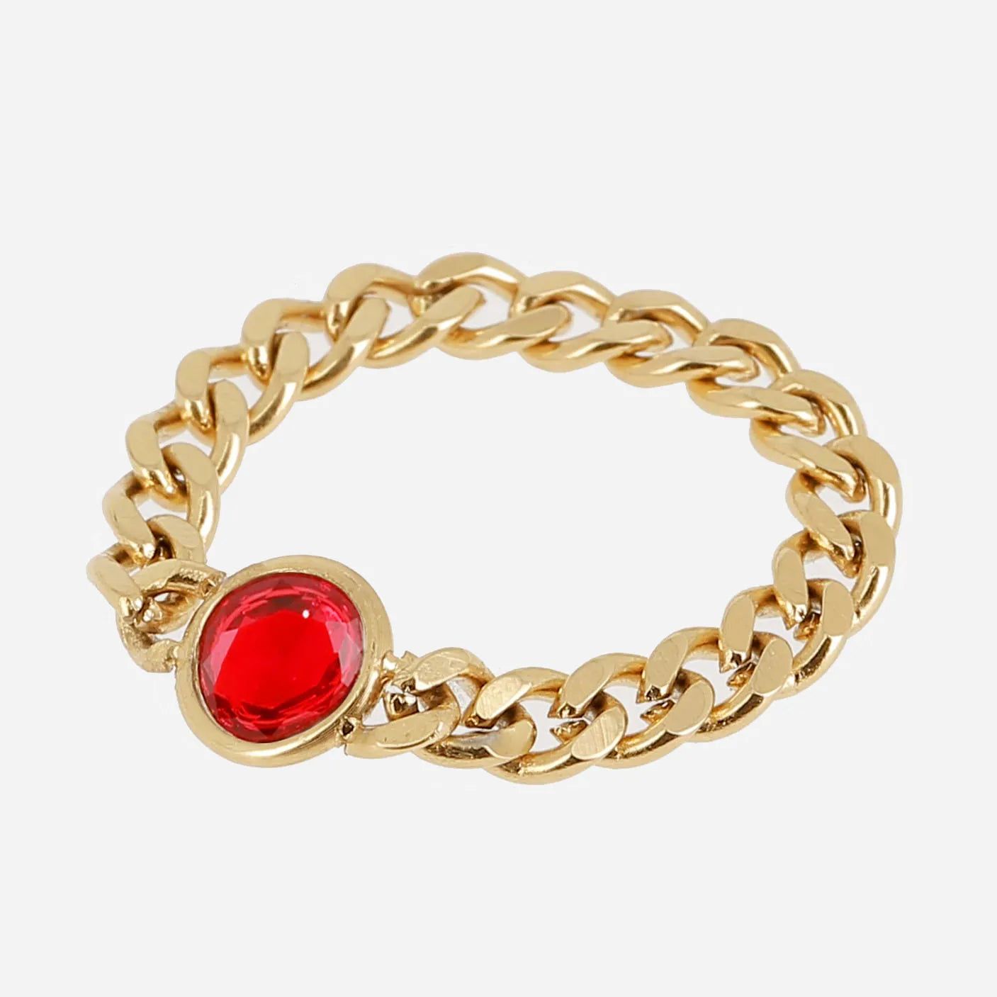 Brunella Ring Red 54