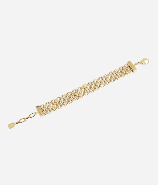 Multi-Row Tube Bracelet
