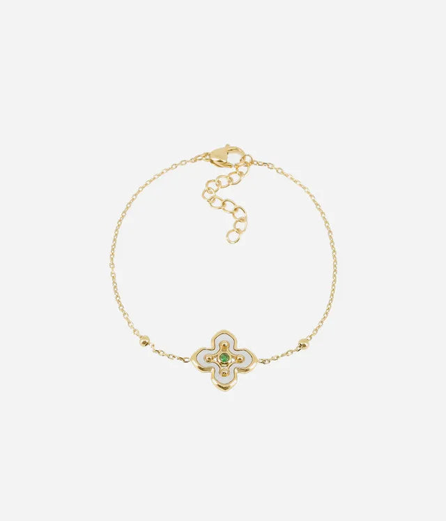 Clover Bracelet Green