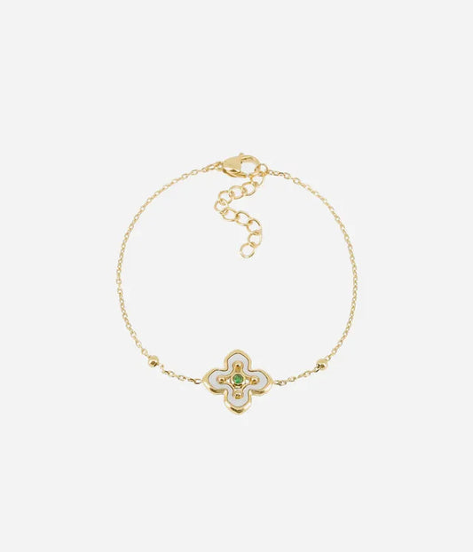 Clover Bracelet Green