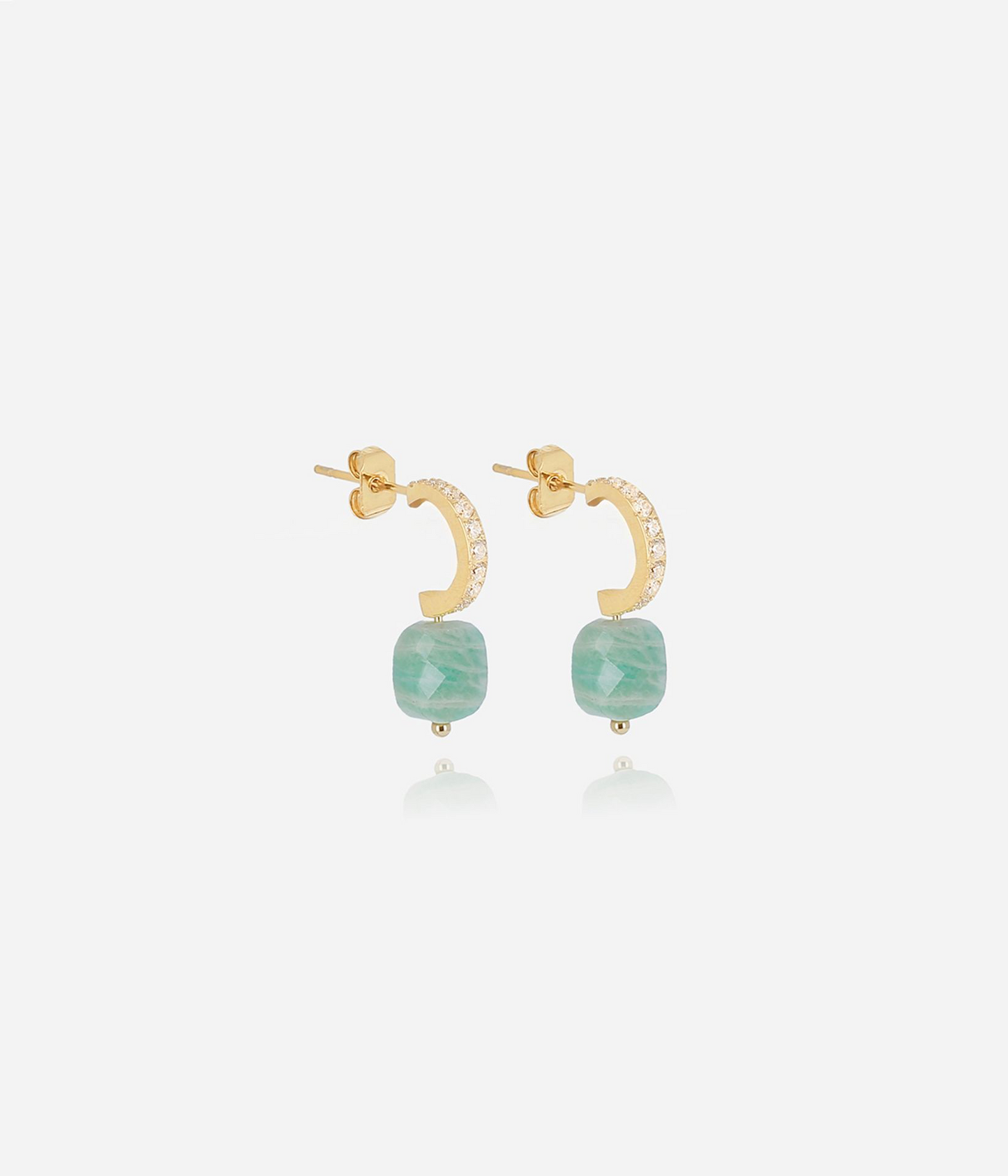 Clarisse Earrings Dark brown