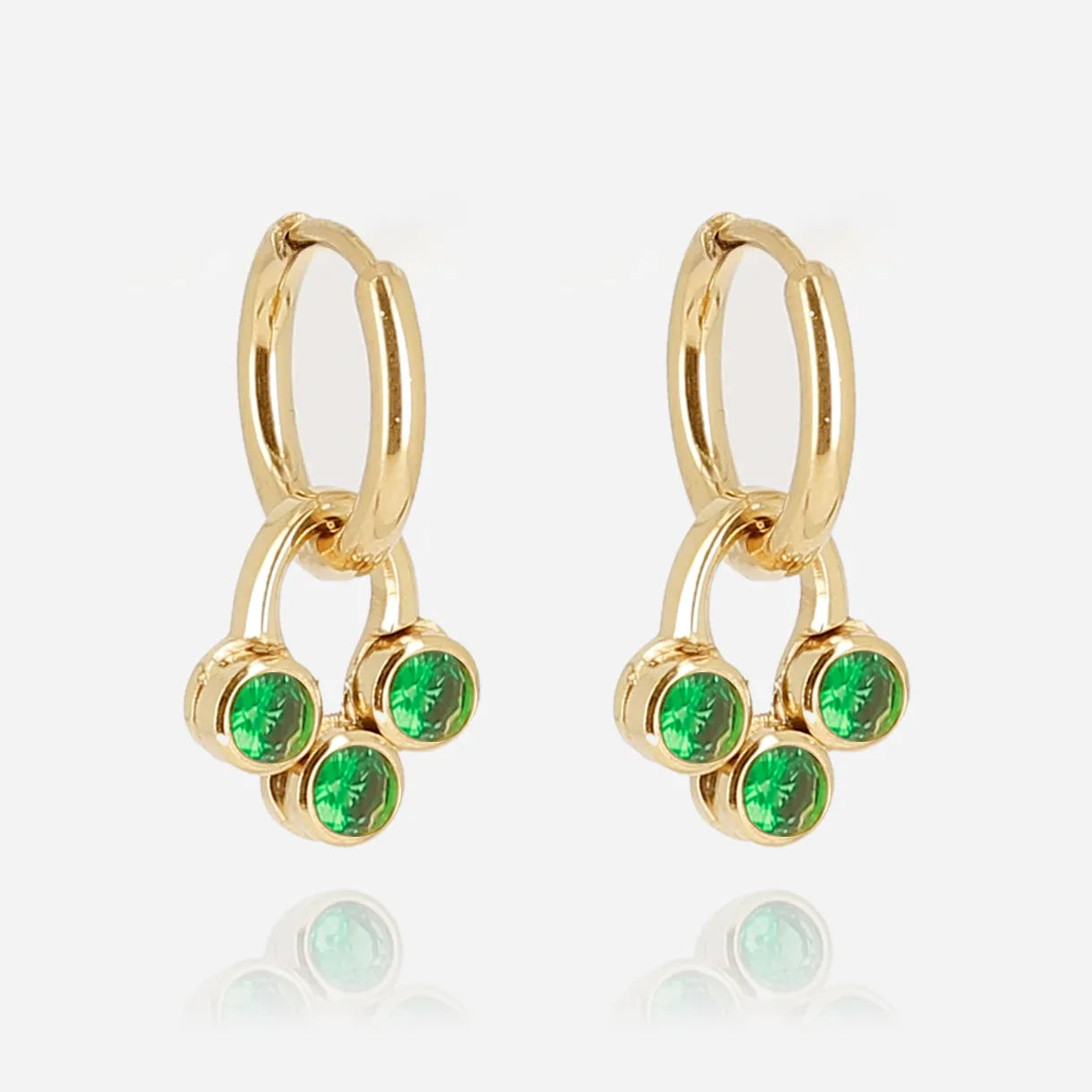 Rossi Earrings Green