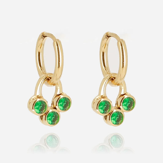 Rossi Earrings Green